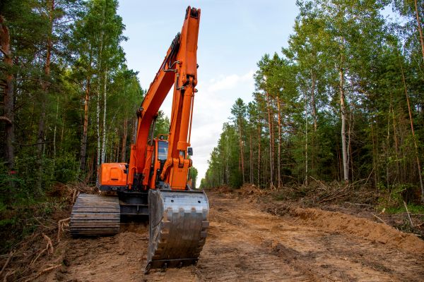 Cost of Backhoe Land Clearing in Erie